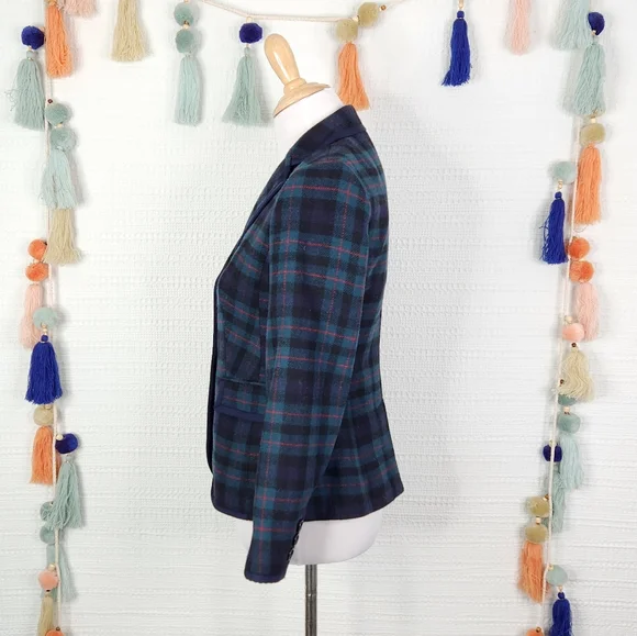 Talbots Plaid Blazer - Picture 4 of 6